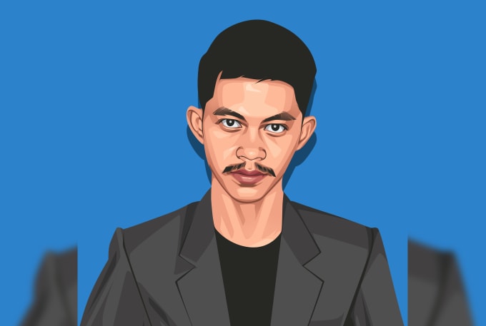 Gig Preview - Draw vector potrait from your photo