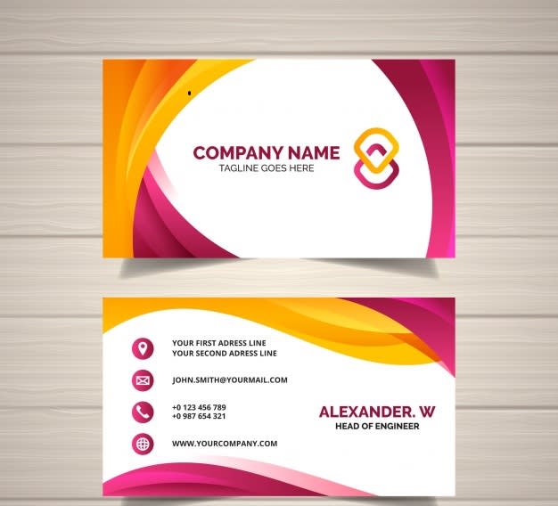 Gig Preview - Design a perfect business or personal card