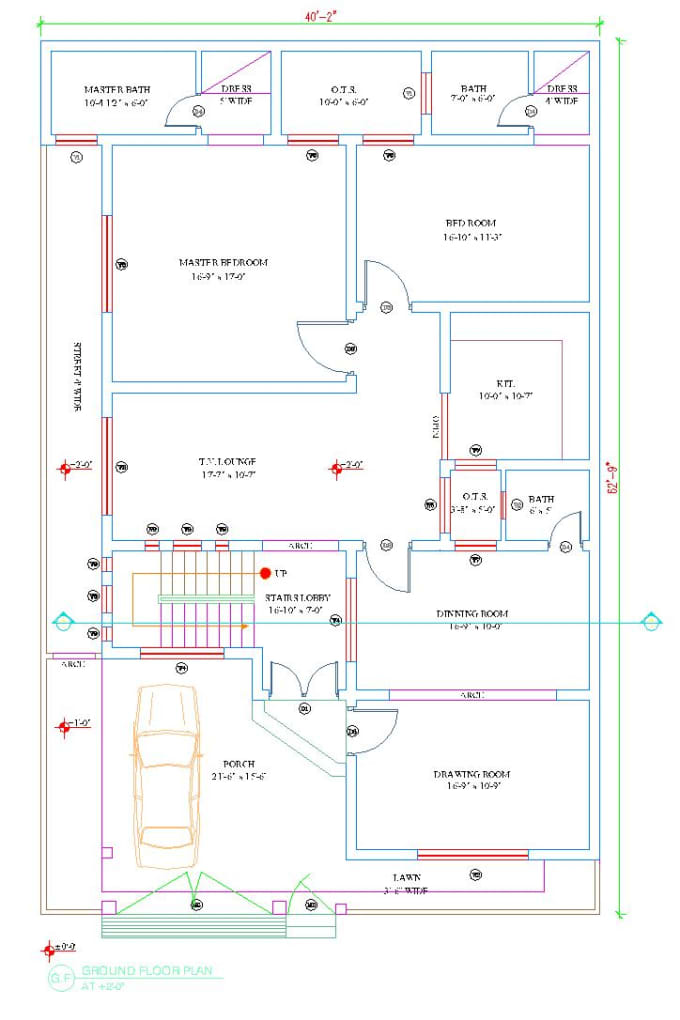 Gig Preview - 2d plans for any building