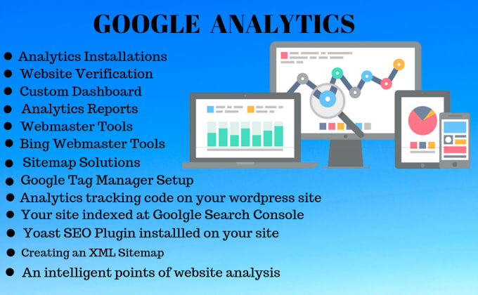 Bestseller - install google analytics and verify website in search console