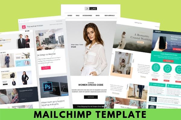 Gig Preview - Create a responsive mailchimp newsletter template