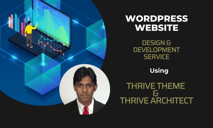 Gig Preview - Design wordpress website using thrive architect