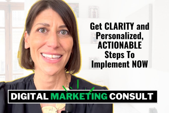 Gig Preview - Be your digital marketing consultant