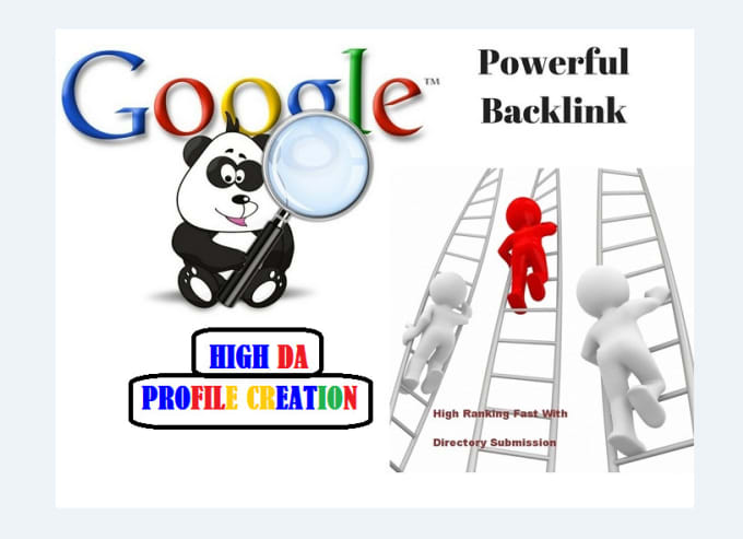 Gig Preview - Do high DR social profile backlinks for website SEO