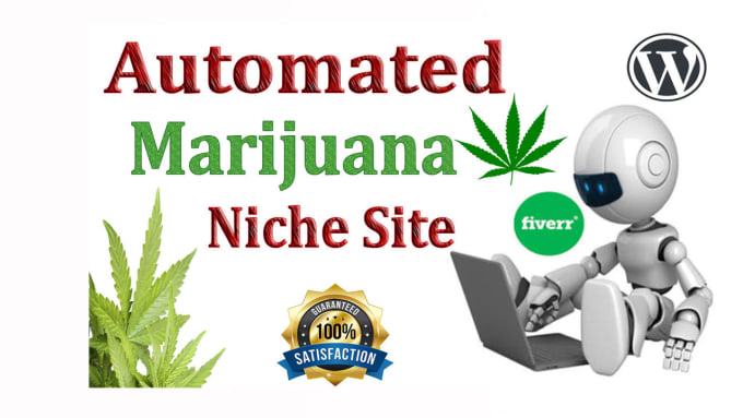 Gig Preview - Build autopilot cbd marijuana site for passive income