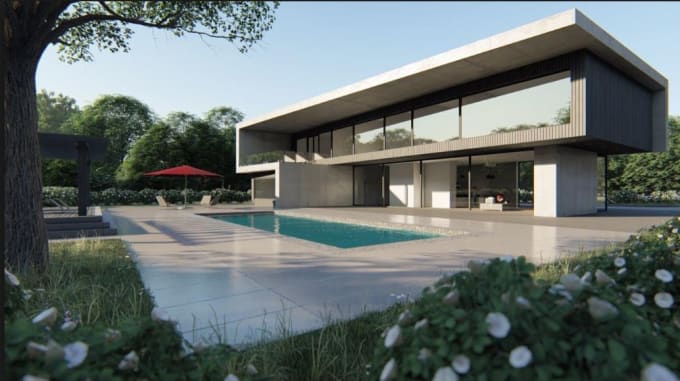 Gig Preview - Create realistic 3d architectural renders and walkthrough