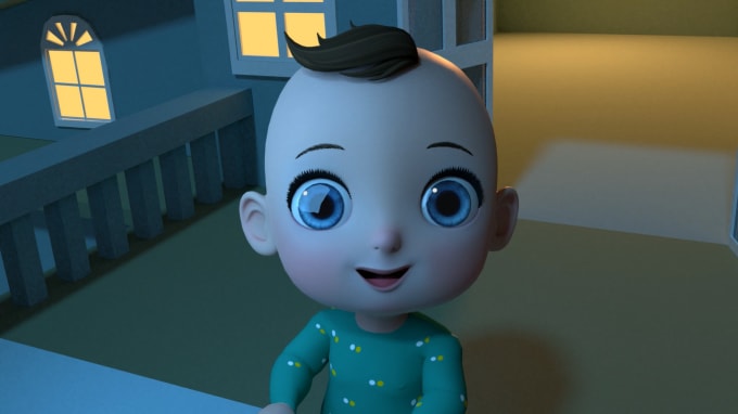 Gig Preview - Create 3d animated kids videos