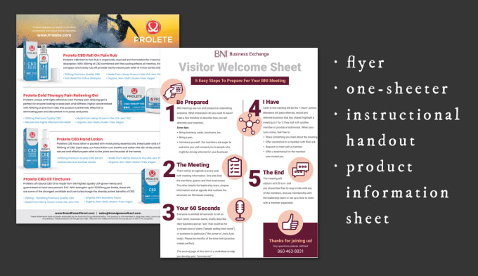 Gig Preview - Design your flyer one sheeter