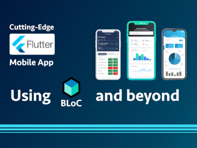 Gig Preview - Create cutting edge flutter app unleashing the power of bloc and beyond