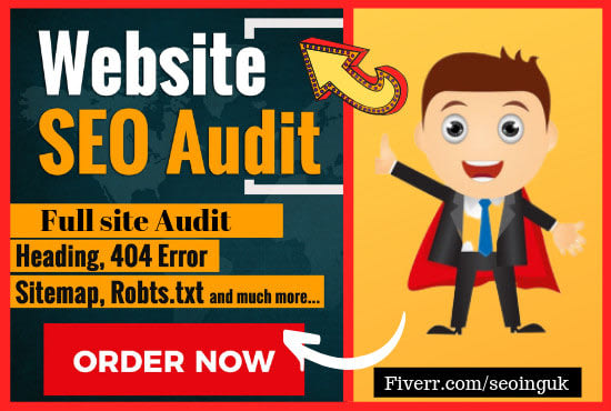 Gig Preview - Do advance SEO audit report in 24 hours