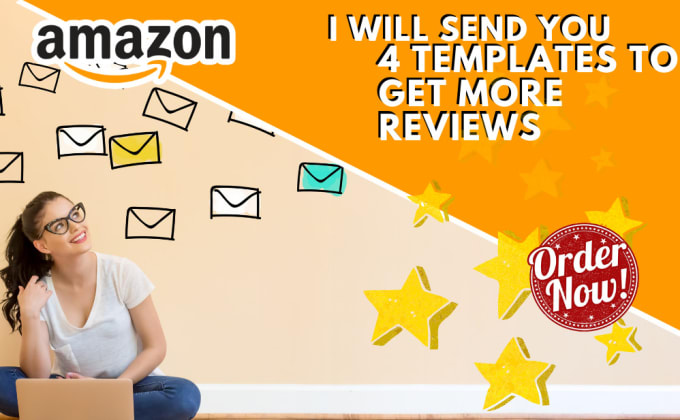 Gig Preview - Send you 4 amazon fba email templates to get more reviews