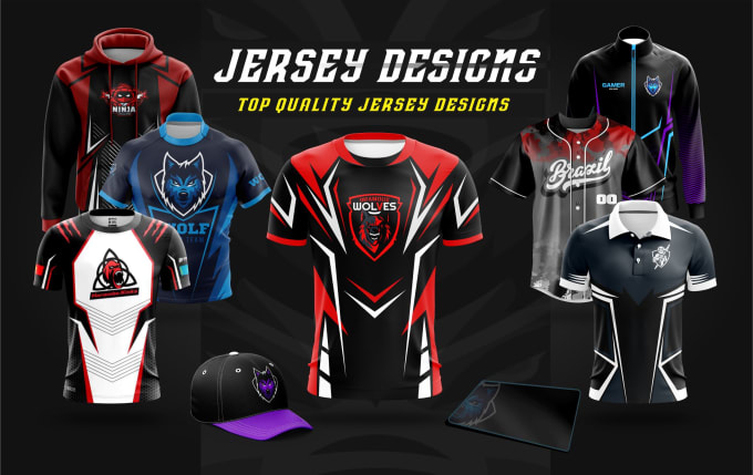 Jerseys & sportswear design services