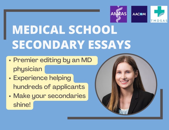 Gig Preview - Edit your medical school secondary essays