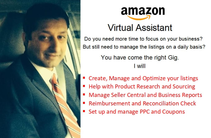 Gig Preview - Be your amazon virtual assistant, product listing expert