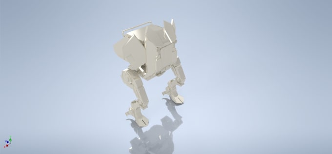 Gig Preview - Make a 3d model of robot ready for 3d print