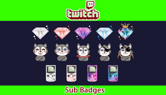 Gig Preview - Create custom sub badges for twitch