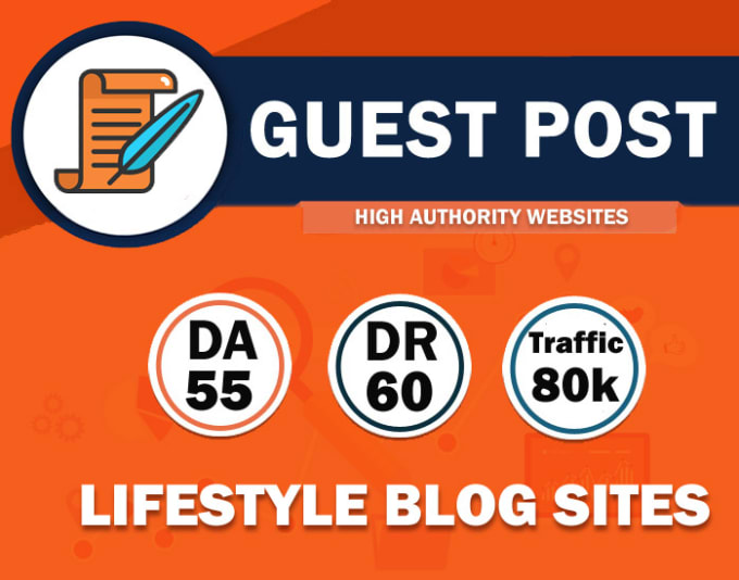 Gig Preview - Guest post on lifestyle blog da55, 80k traffic, dofollow