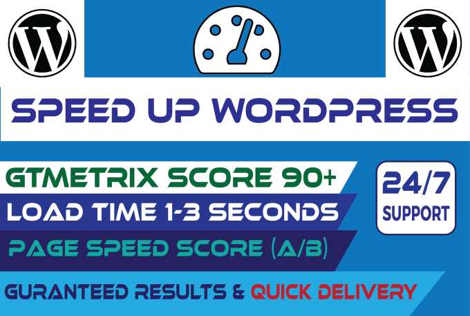 Gig Preview - Speed up your wp site in 24 hrs