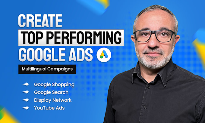 Gig Preview - Setup or manage google ads campaigns adwords in multiple languages