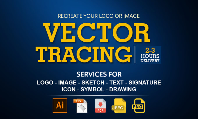 Gig Preview - Vectorize your logo, convert image to vector in 24 hrs