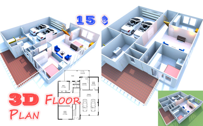 Gig Preview - Specialize in drafting real estate floor plan site plan