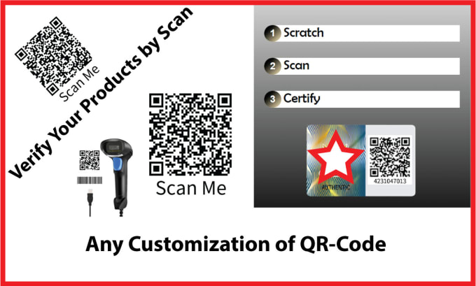 Gig Preview - Bulk barcode and qr code generator