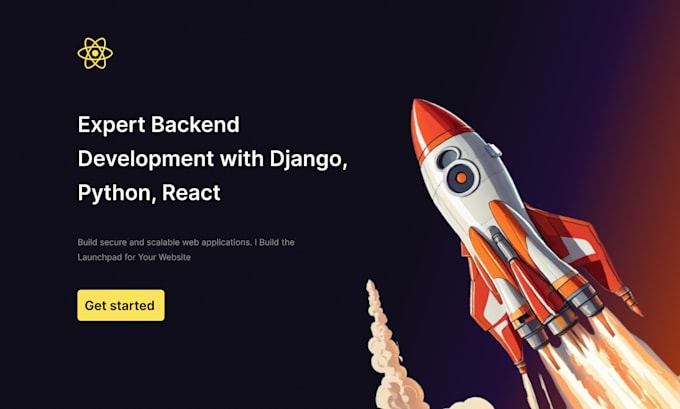 Gig Preview - Be full stack web developer python django, drf, react expert