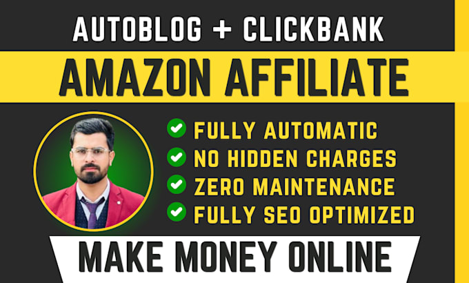 Bestseller - create autopilot amazon affiliate website with autoblog