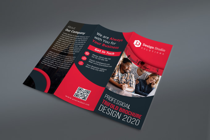 Gig Preview - Do a professional trifold or bifold brochure within 24 hours