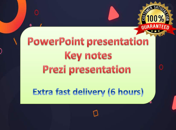 Gig Preview - Design custom  powerpoint presentation