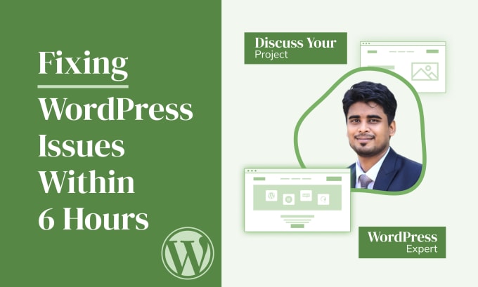 Bestseller - fix any wordpress issues or errors within 6 hours