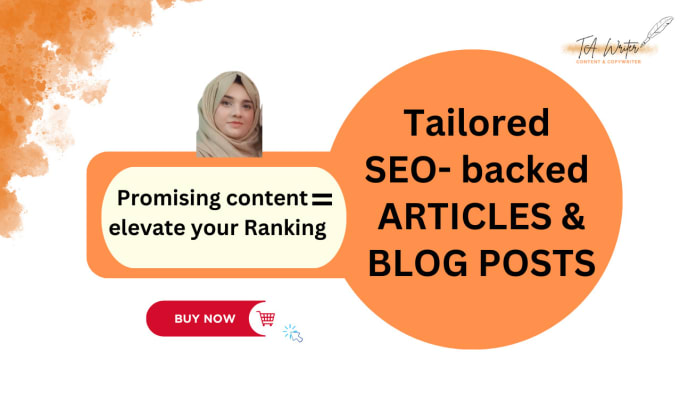 Gig Preview - Write tailored SEO article and blog posts for maximum visibility