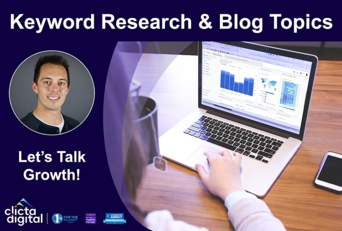 Gig Preview - Our agency will do SEO keyword research and blog topics