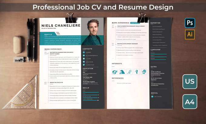 Gig Preview - Design job winning resume, cv , cover letter