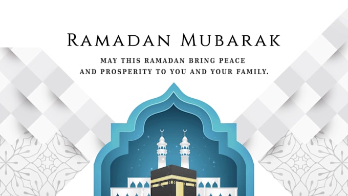 Gig Preview - Make 20 ramadan kareem animation video