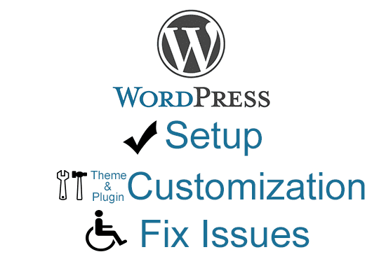 Gig Preview - Setup, fix or customize your wordpress website