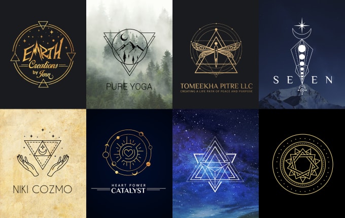 Gig Preview - Create sacred geometry or mystical or spiritual logo design