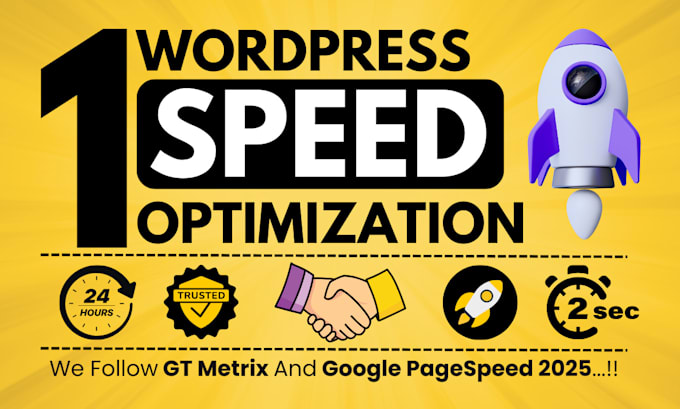 Gig Preview - Speed optimize wordpress site for google pagespeed insights