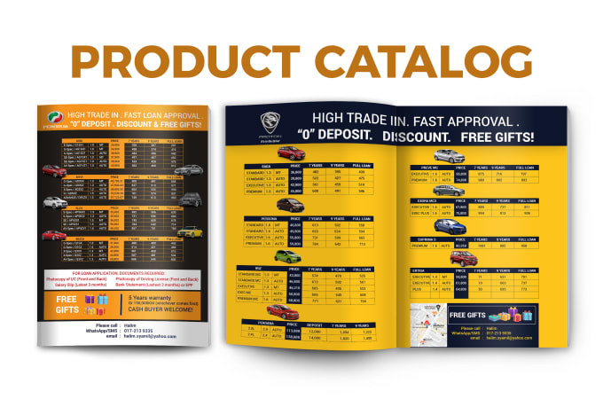 Gig Preview - Do a professional product catalog design