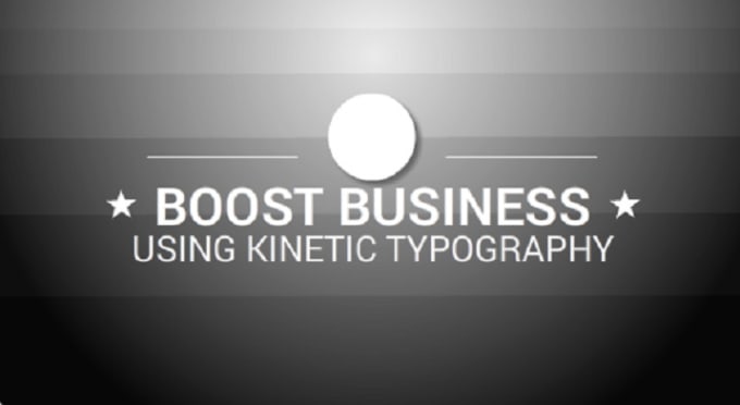 Gig Preview - Create eye catching  kinetic typography video in 24hrs