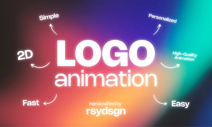 Gig Preview - Make simple 2d logo animation