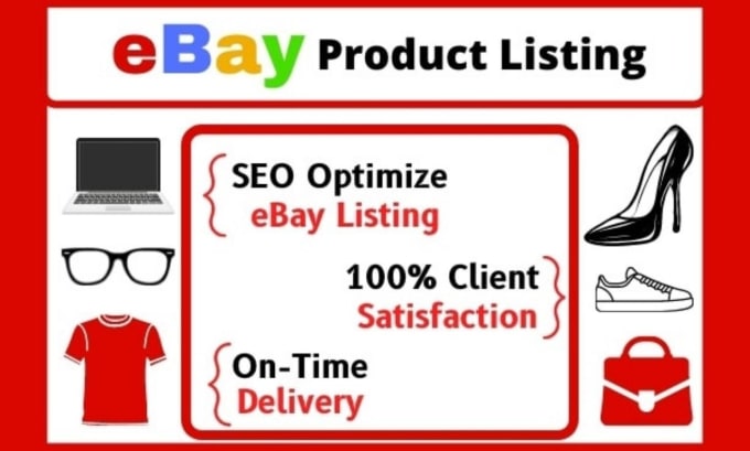 Gig Preview - Do ebay listing, ebay product listing, ebay SEO, ebay lister