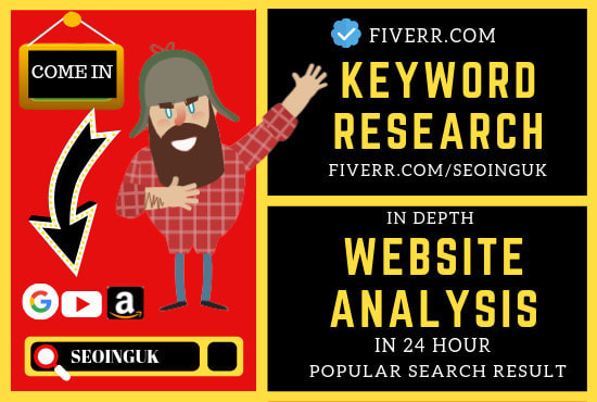 Gig Preview - Do advanced SEO keyword research and competitor analysis