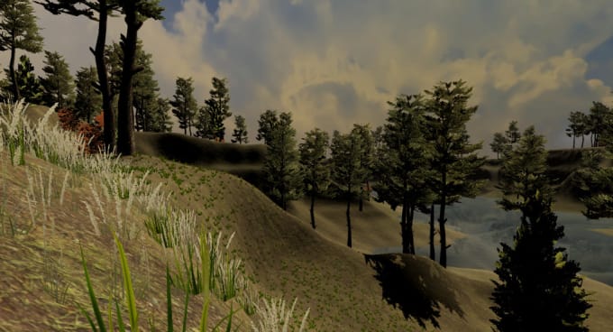 Gig Preview - Design a 3d terrain or environment for unity 3d game engine