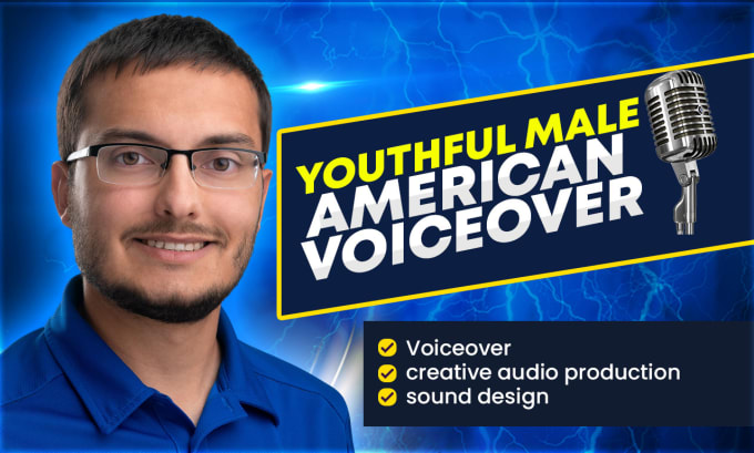 Gig Preview - Provide youthful voiceover synced for video