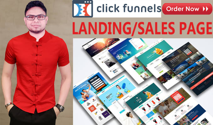 Gig Preview - Build and fix your funnel using clickfunnels