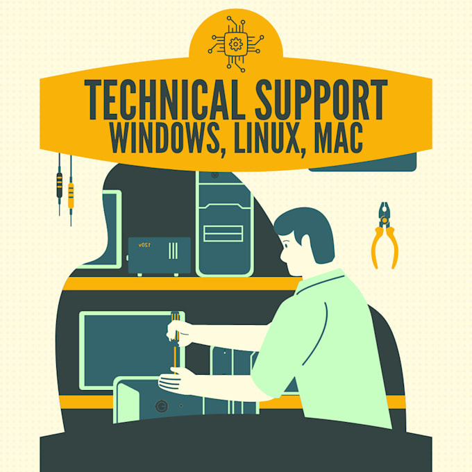 Gig Preview - Troubleshoot,diagnose and fix issues for windows, linux, mac