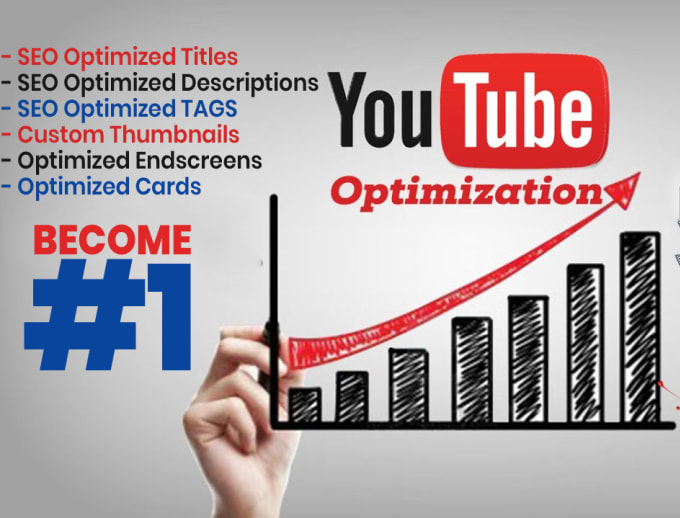 Gig Preview - Optimize your youtube videos for SEO