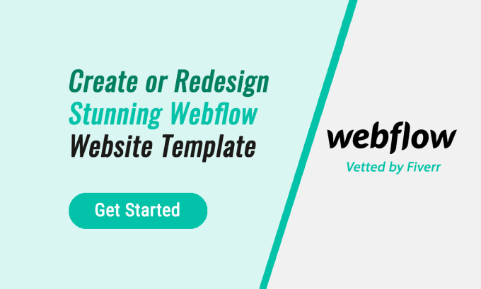 Gig Preview - Design responsive webflow website