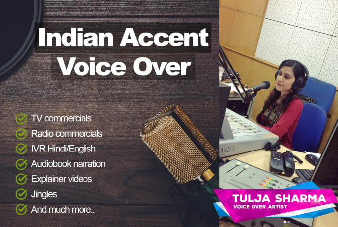 Gig Preview - Do a female IVR voice over in hindi and english for you